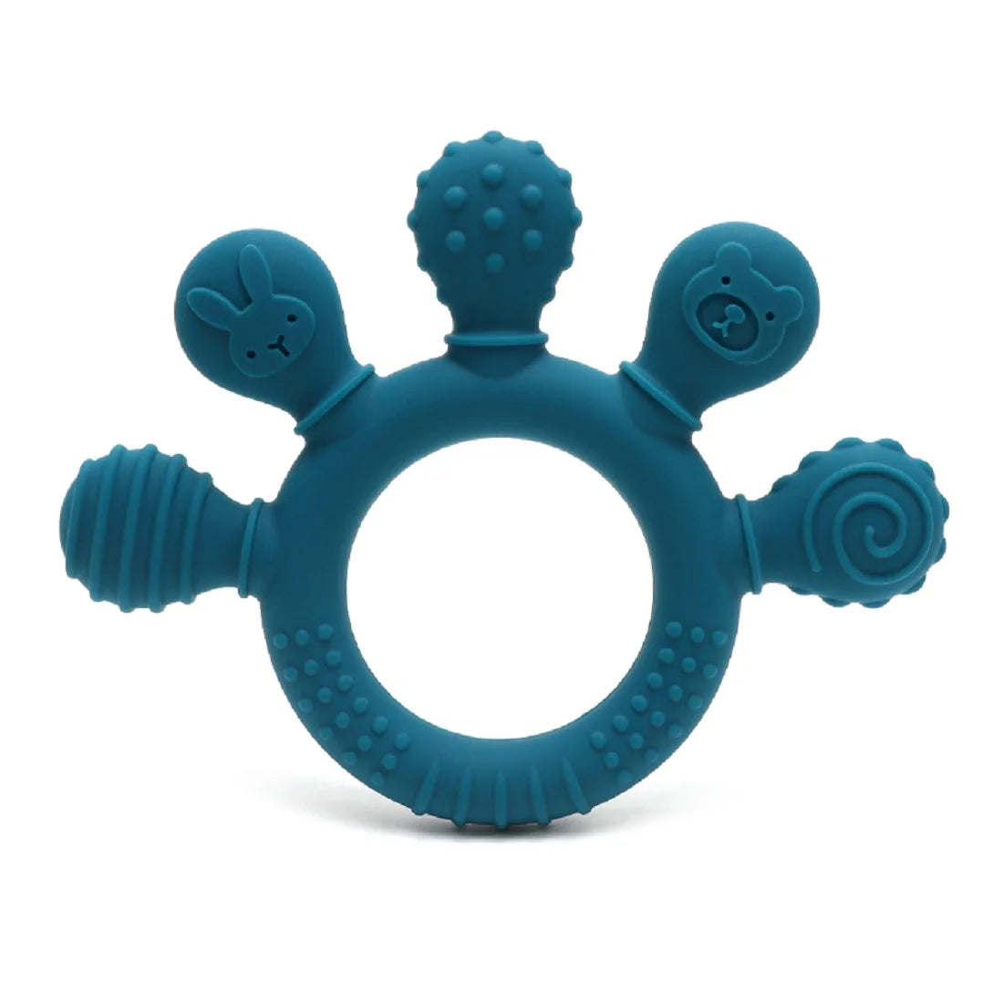 Silicone Baby Teething Anxiety Toy