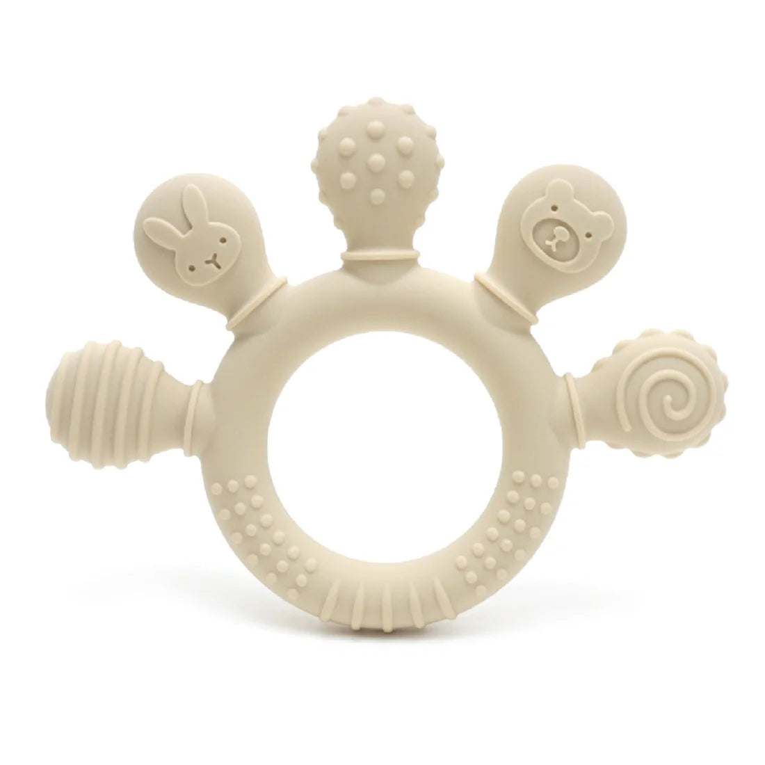 Silicone Baby Teething Anxiety Toy