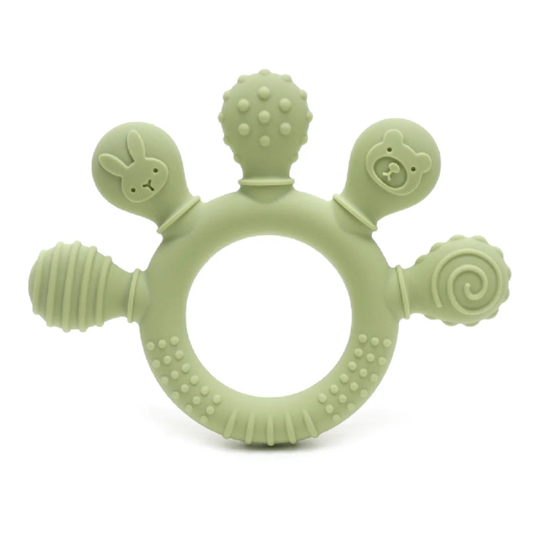 Silicone Baby Teething Anxiety Toy